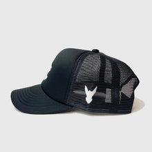 Load image into Gallery viewer, CLASSIC ART REGIME Black Trucker Hat
