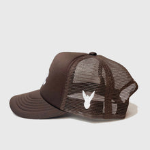 Load image into Gallery viewer, CLASSIC ART REGIME Brown Trucker Hat
